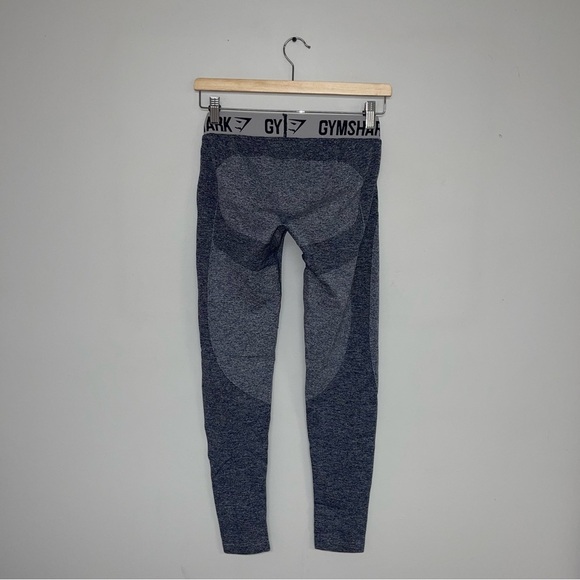 Gymshark Leggings Women's Size‎ Medium Blue Grey Flex Booty Contour Stretch - Picture 6 of 8